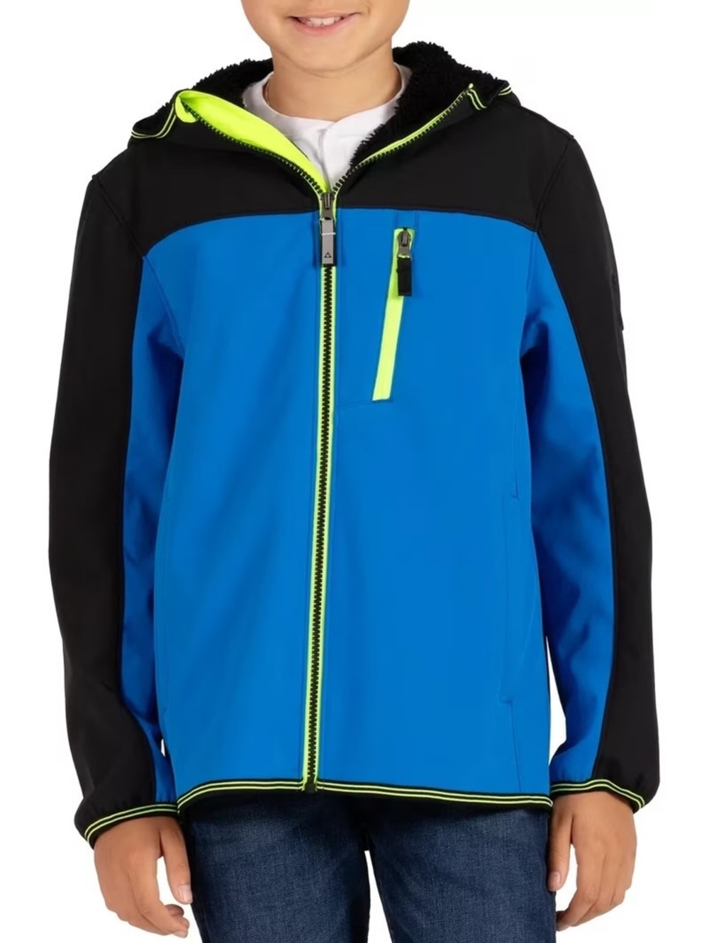 Gerry Boys' Falcon Softshell Jacket Midweight Water-Resistant Wind-Resistant New